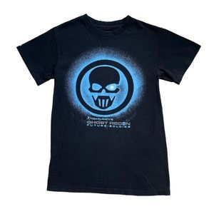Men’s 2012 Tom Clancys ghost recon future soldier black graphic short sleeve tee